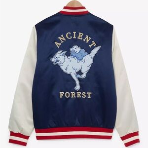Unisex Studio Ghibli Princess Mononoke‎ Patch Bomber Jacket - BoxLunch Exclusive